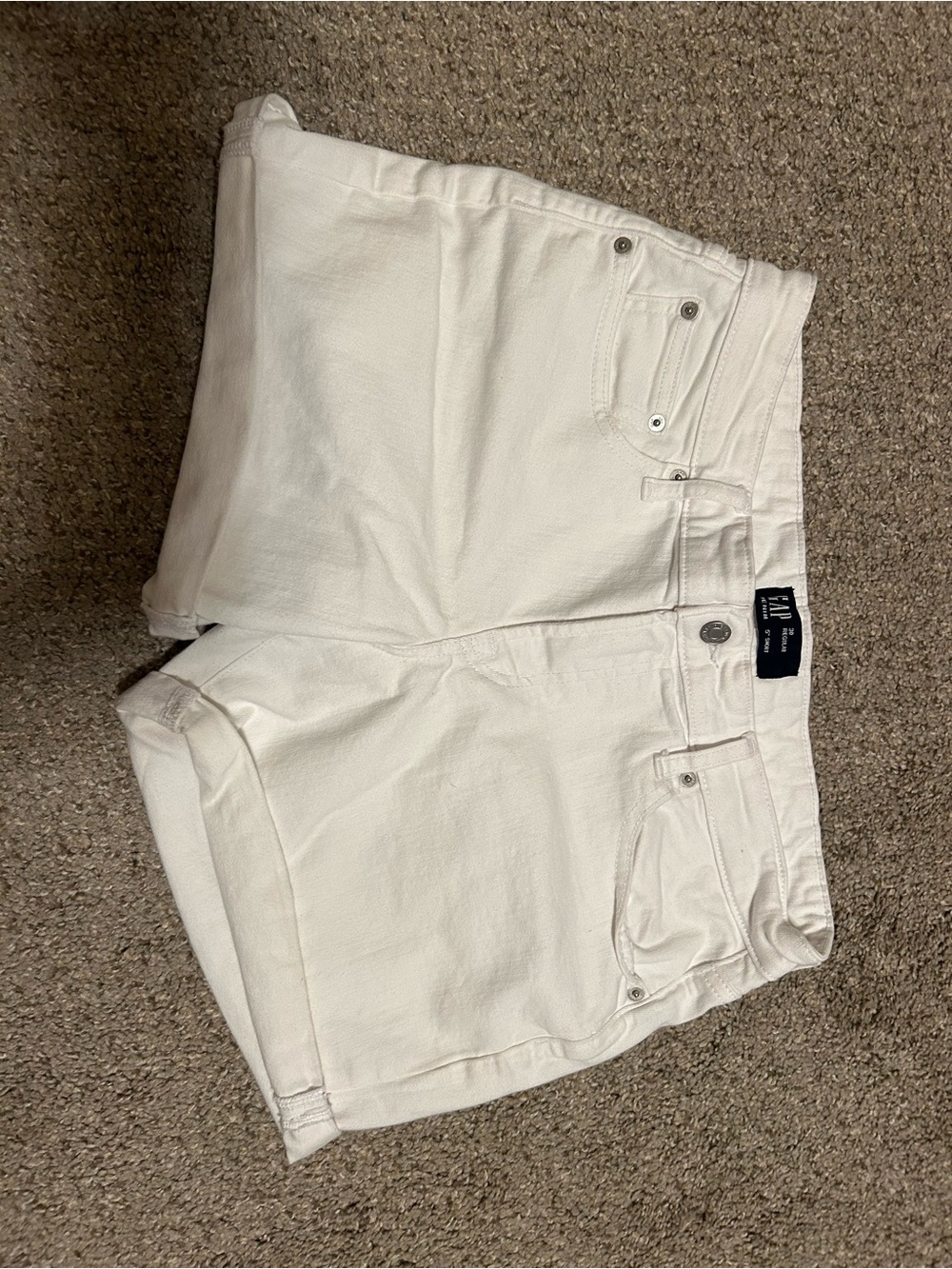 GAP White Women's Jean Shorts